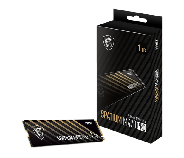 MSI 1TB M.2 PCIe Gen4 NVMe Spatium M470 PRO - 1329268 - zdjęcie 5